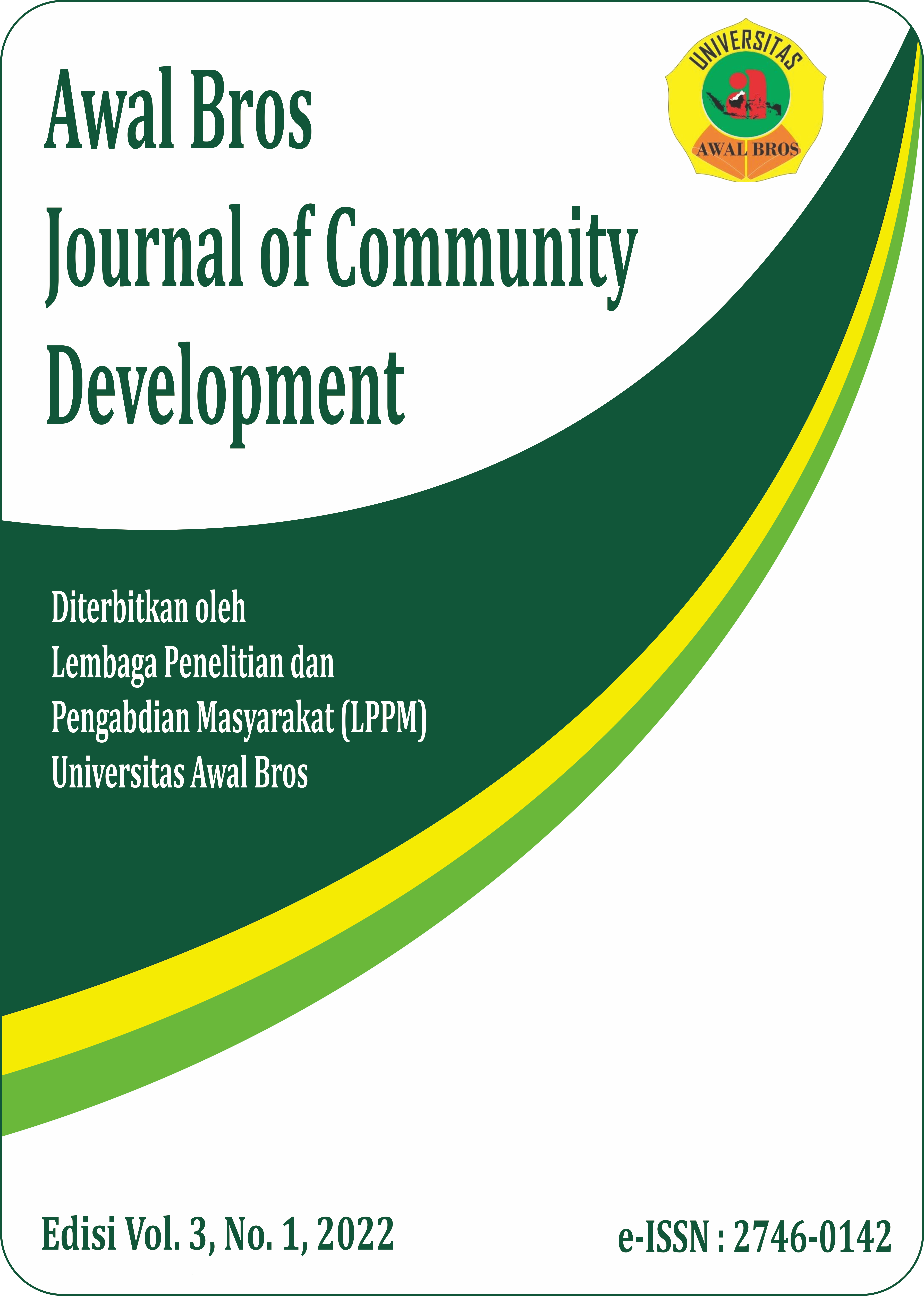 					View Vol. 3 No. 1 (2022): Awal Bros Journal of Community Development
				