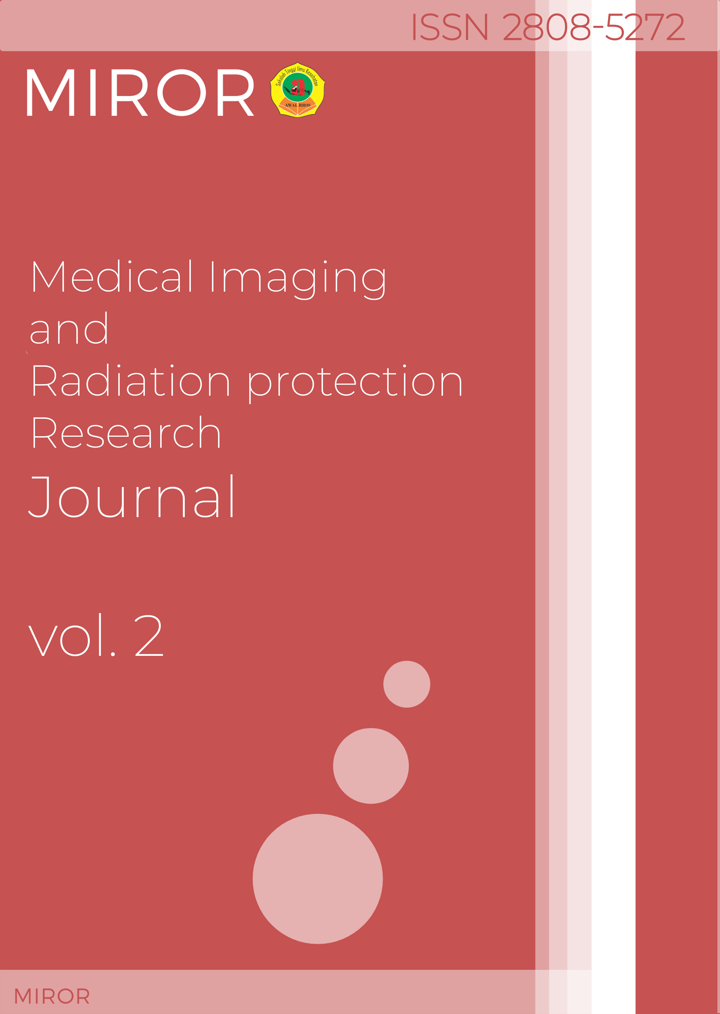 					View Vol. 2 No. 1 (2022): Medical Imaging and Radiation Protection Research Journal
				