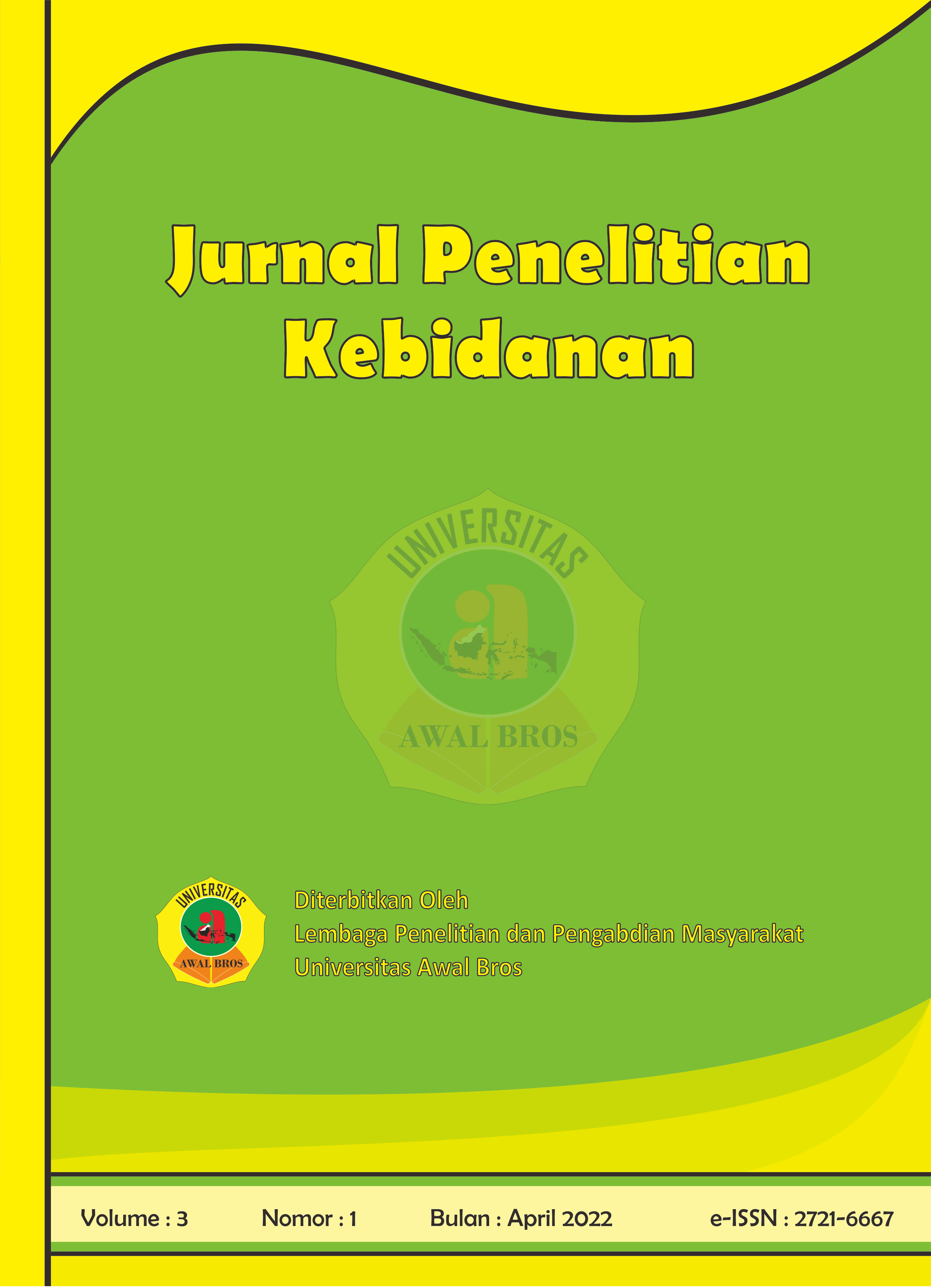 					View Vol. 3 No. 1 (2022): Jurnal Penelitian Kebidanan
				